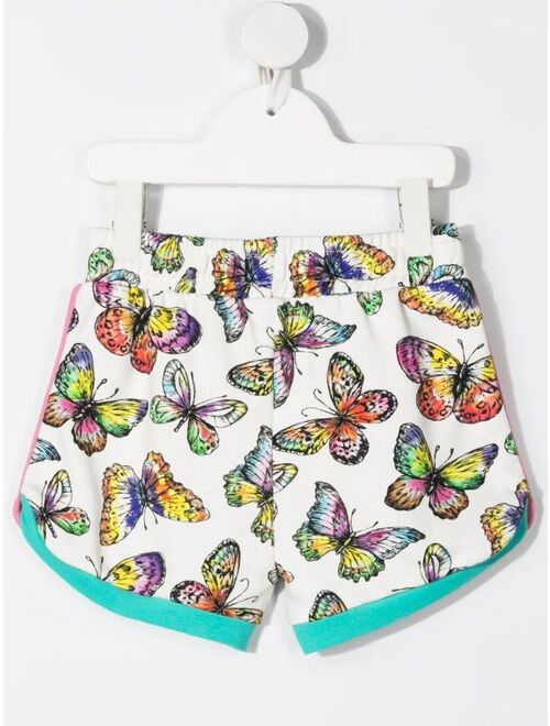 Stella McCartney Kids Butterfly-Print Shorts