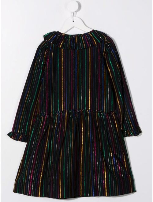 Stella McCartney Kids Ruffle-Collar Cotton Dress