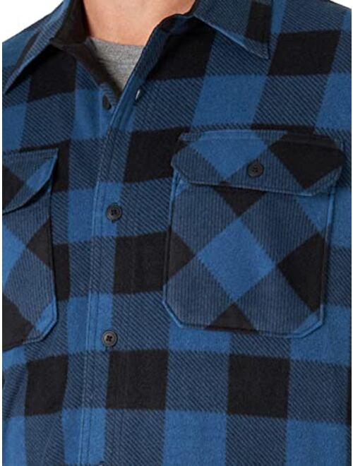 Wrangler Authentics Men's Long Sleeve Fleece Shirt