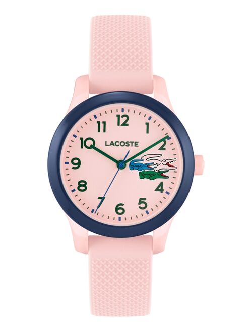 Lacoste Kids'   12.12 Pink Silicone Strap Watch 32mm