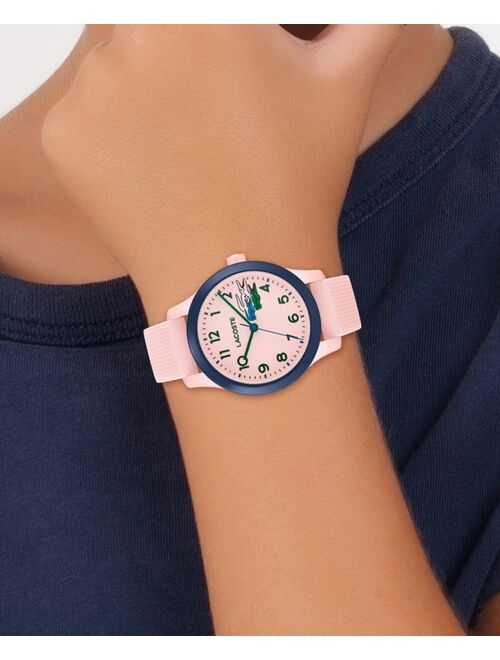 Lacoste Kids'   12.12 Pink Silicone Strap Watch 32mm