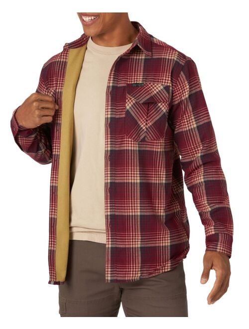 Wrangler Men's ATG Thermal-lined Flannel Shirt