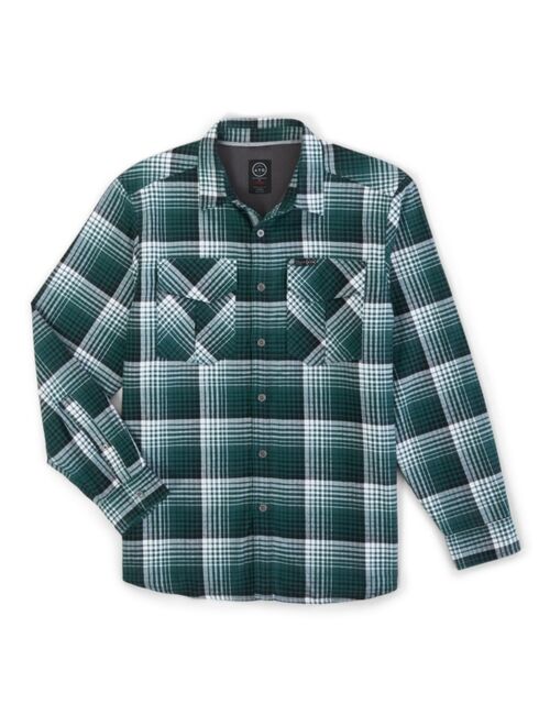 Wrangler Men's ATG Thermal-lined Flannel Shirt