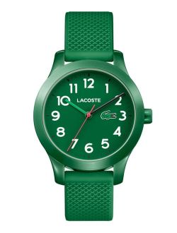 Kids' TR90 Quartz Watch with Rubber Strap, Green, 14 (Model: 2030001)