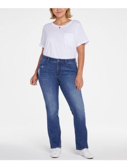 Plus Size Ami Skinny Jeans with High Rise