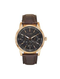 Eco-Drive Men's Leather Watch