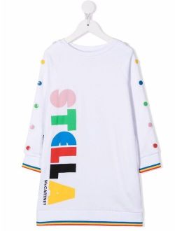 Kids Logo-Print Longline Sweatshirt