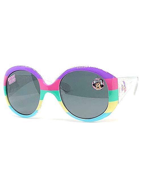 Disney Minnie Mouse Kids Sunglasses for Girls, Toddler Sunglasses with Kids Glasses Case