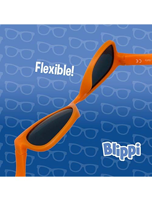 Buy Blippi Sunglasses Indestructible, Polarized, Orange Glasses for