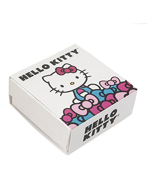 Hello Kitty Jewelry, Sterling Silver Kitty and Bow Mismatched Stud Earrings