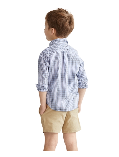 Polo Ralph Lauren Toddler and Little Boys Cotton Poplin Sport Shirt