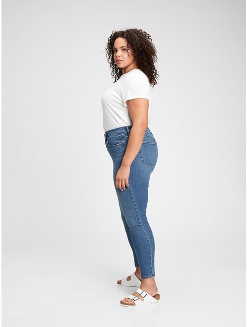GAP High Rise True Skinny Jeans with Washwell