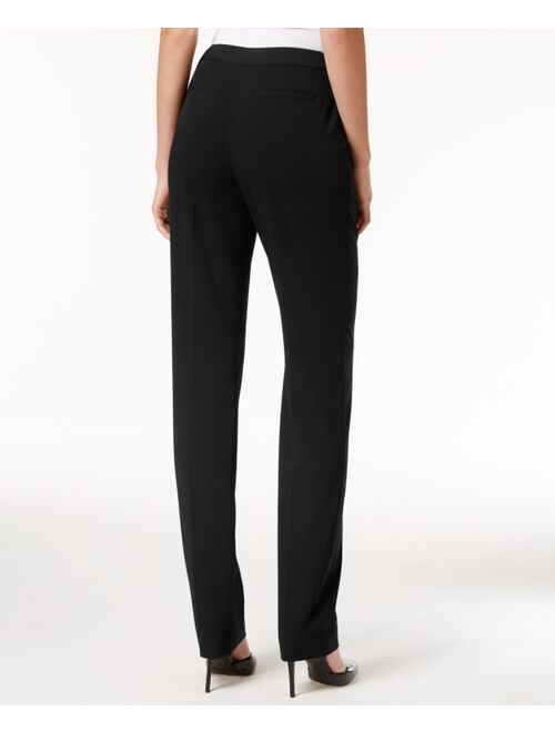 Alfani Petite Modern Straight-Leg Pants, Created for Macy's