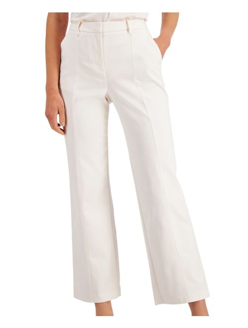 Alfani High-Rise Straight-Leg Ankle Pants, Created for Macy's