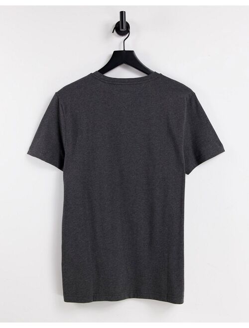 Tommy Hilfiger classic logo T-shirt in dark gray