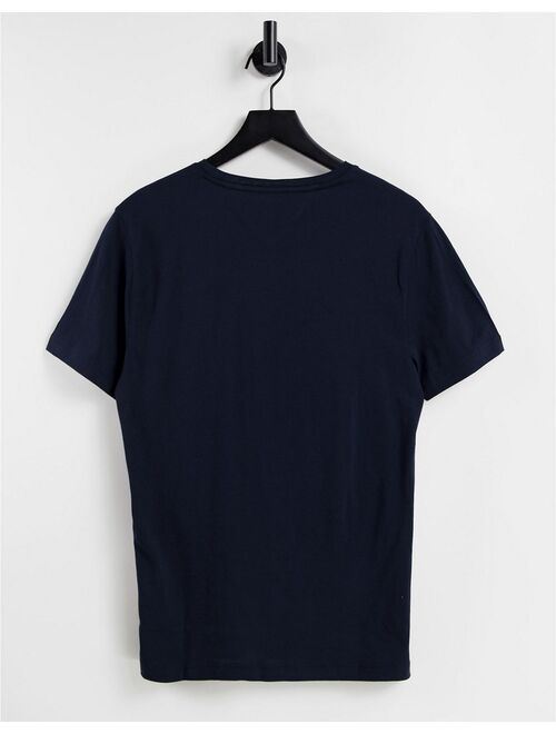 Tommy Hilfiger faded chest logo t-shirt in navy