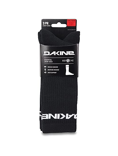 Dakine unisex-adult Essential Sock-3pk