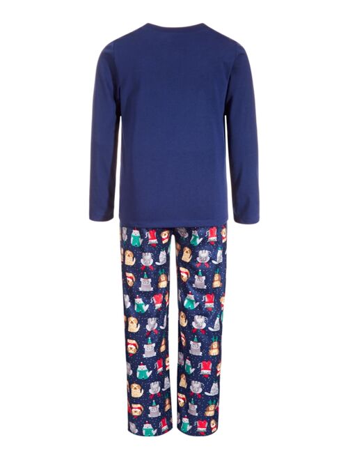 Family Pajamas Matching Toddler, Little & Big Kids 2-Pc. Bah Humbug Family Pajama Set