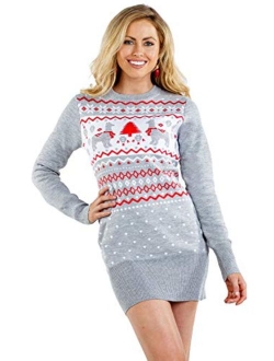 Women's Christmas Sweater Dresses from Cute Instant Holiday Outfits