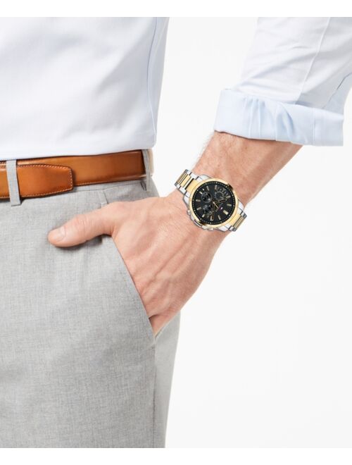 Tommy Hilfiger Men's Two-Tone Stainless Steel Bracelet Watch 46mm