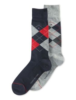 Argyle Dress Socks, 2 Pack