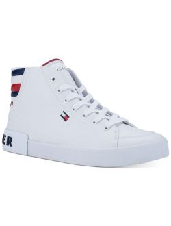 Men's Raymen Faux-Leather High-Top Sneakers