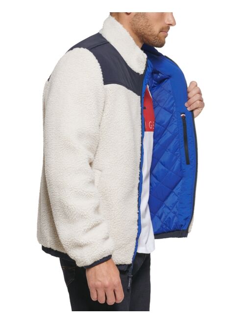 Tommy Hilfiger Men's Colorblock Sherpa Jacket