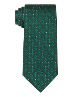 Men's Royal Holiday Tree Tie
