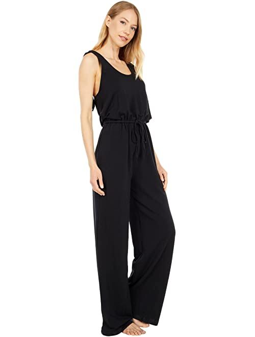 Barefoot Dreams Malibu Collection® Luxe Lounge Wide Leg Jumpsuit