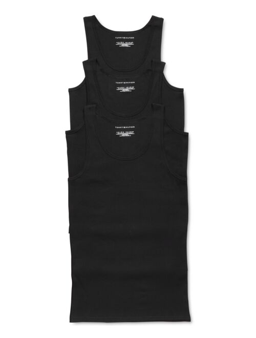 Tommy Hilfiger Men's Three-Pack Cotton Classics Tank Top Shirts