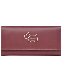 Women's Heritage Dog Outline Mini Flap Over Wallet