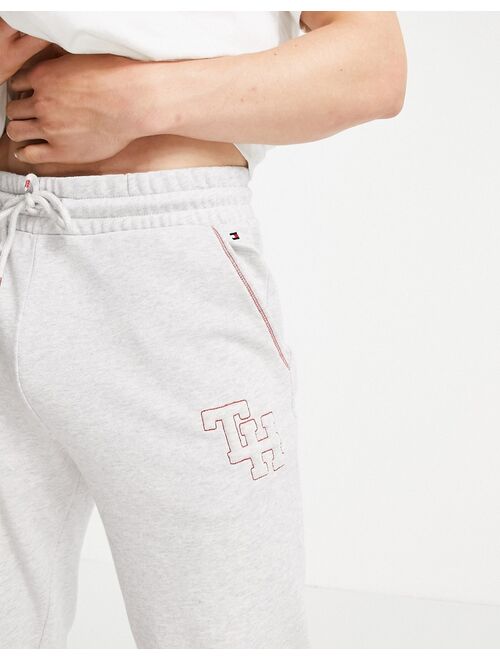 Tommy Hilfiger lounge sweatpants with logo in gray