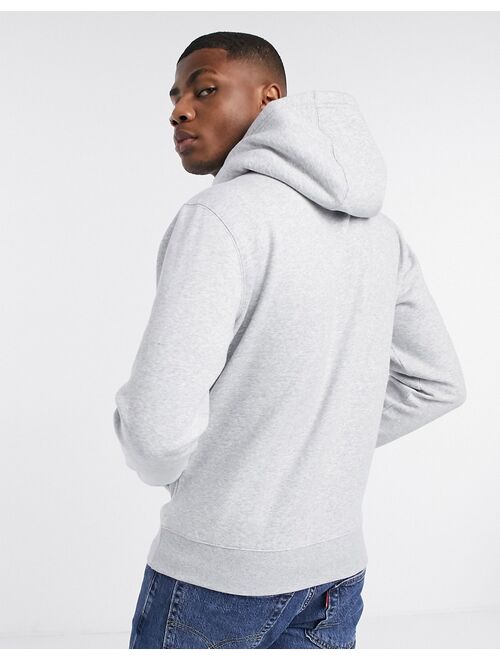 Tommy Hilfiger Tommy Jeans logo hoodie in gray