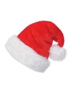 Silkis Long Santa Hat Christmas Hats for Adults Xmas Red Santa Hats