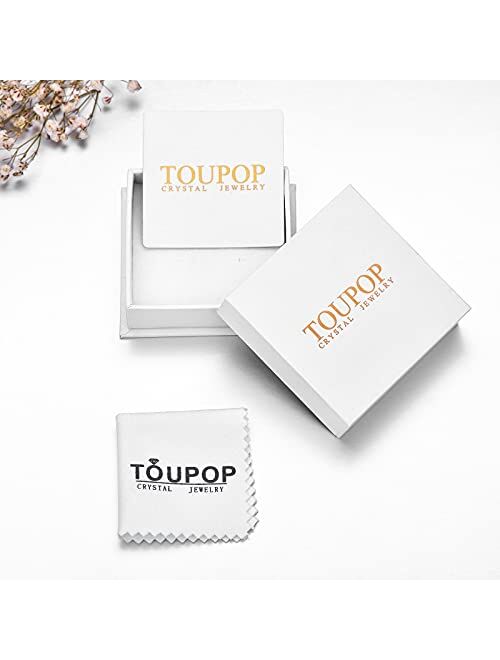 TOUPOP Ankle Bracelets for Women s925 Sterling Silver Crystal Anklet Jewelry Gifts for Women Mom Daughter Sister Wife Girlfriend Birthday Christmas