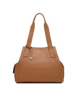 Womens Baylis Road Zip-top Multiway Shoulder Bag, Medium, TAN