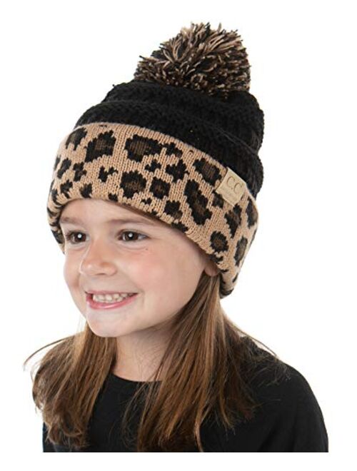 Funky Junque Exclusives Child Toddler Beanie Warm Winter Kids Knit Skull Cap Hat 