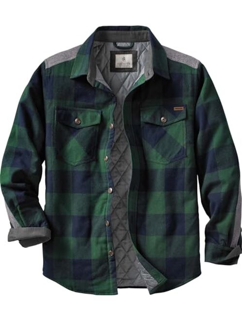Legendary Whitetails Men's Woodsman Heavyweight Quilted Shirt Jacket