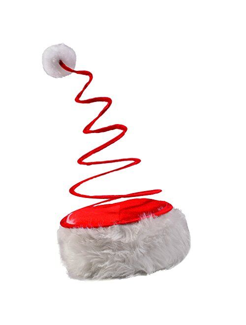 Funny Party Hats Santa Hat - Elf Hat - Christmas Tree Hat - Antler Headband - (2 Pc)