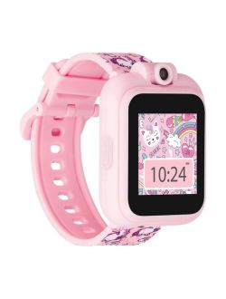 Kid's Playzoom 2 Pink Unicorn Print Tpu Strap Smart Watch 41mm