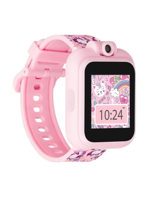 iTouch Kid's Playzoom 2 Pink Unicorn Print Tpu Strap Smart Watch 41mm