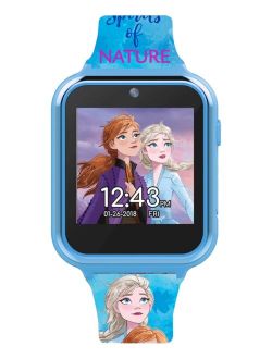 Kid's Frozen 2 Blue Silicone Strap Touchscreen Smart Watch 46x41mm
