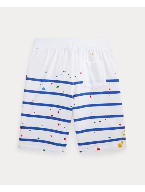 Polo Ralph Lauren Big Boys Paint Splatter Spa Terry Shorts