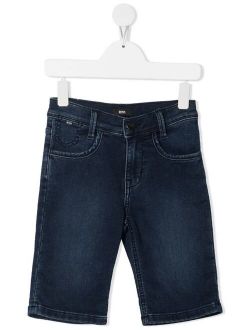 denim Bermuda shorts