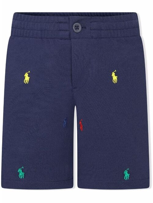Polo Ralph Lauren Polo Pony-embroidered cotton shorts