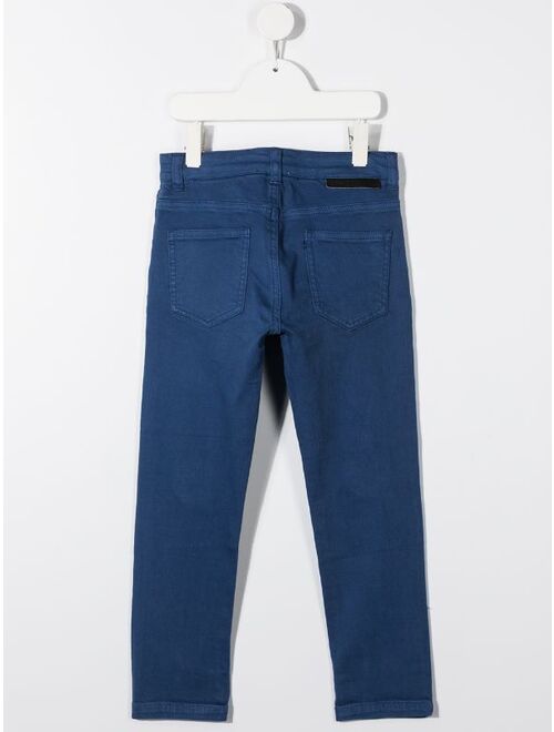 Stella McCartney earth patch denim jeans