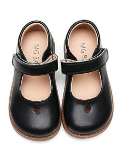 Toddler Little Girl T-Strap Mary Jane Dress Shoes Flats Party School Shoes