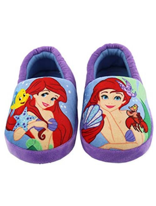 Disney Princess Girls Toddler Plush Aline Slippers