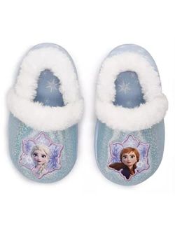 Girl's Frozen Anna Elsa Plush Slippers
