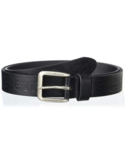 Boys' Big Kids Belt-School Casual for Jeans Classic Strap and Single Prong Buckle